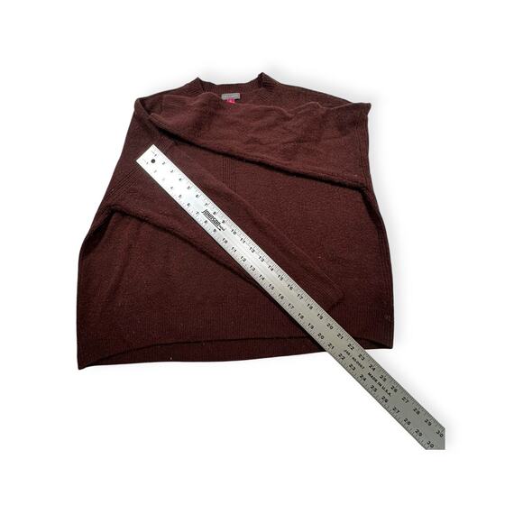 Vince Camuto Women Sweater Medium Acrylic Blend Pullover Magenta Long Sleeve 391 - Picture 6 of 7